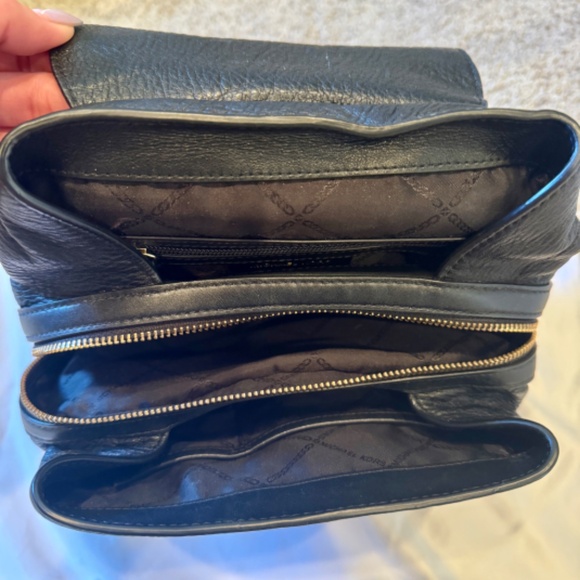 Michael Kors  Raven leather backpack